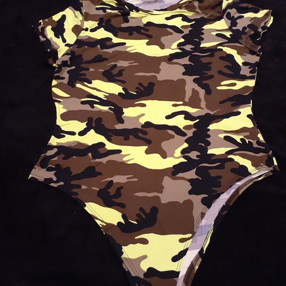 Army Fatigue Bodysuit